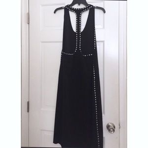 NASTY GAL | NWOT Black Racerback Midi Dress